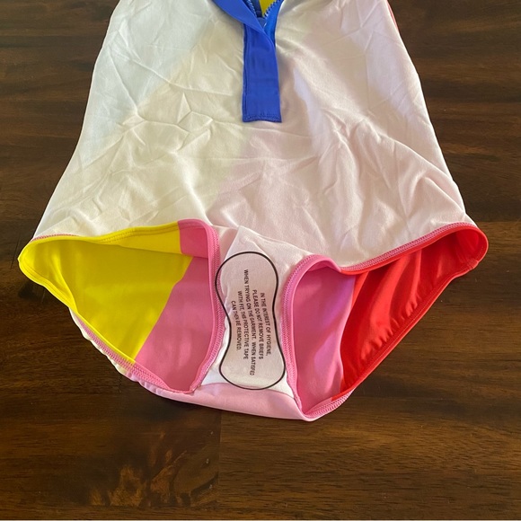 Mini Boden Multi Rainbow Swimsuits Girls - Picture 10 of 12